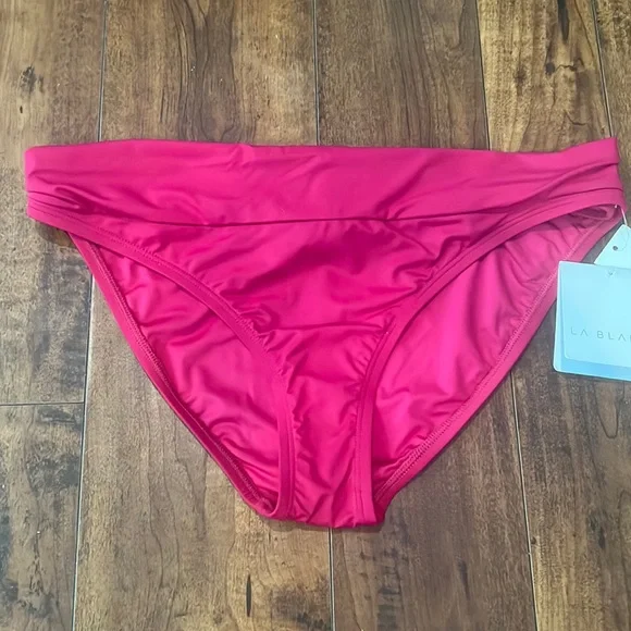 La Blanca Swim La Blanca High Waist Bikini Bottoms Sz Nwt